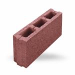 Pustak Leca® BLOK 12 czerwony