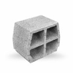 Pustak stropowy TERIVA 8,0 keramzytowy 4 komorowy szary